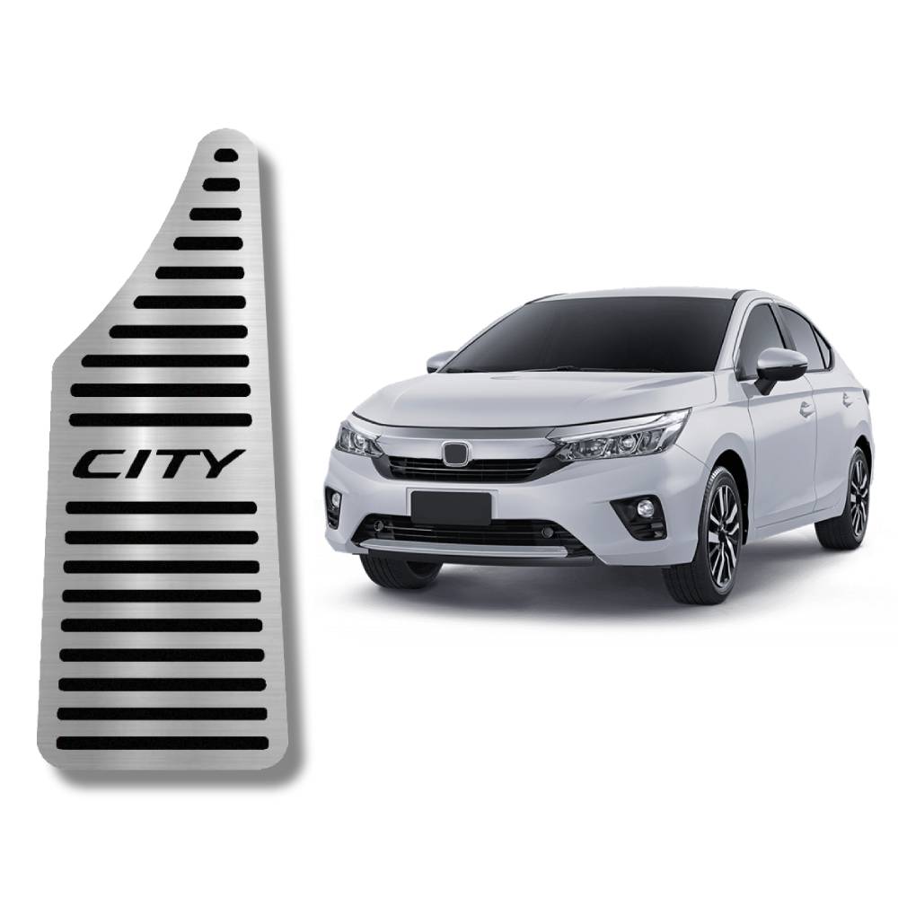 Descanso de pé Em Aço Inox Honda City 2015/...