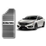 Descanso de pé em aço inox Honda Civic 2012/...