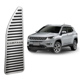 Descanso de pé Em Aço Inox Jeep Compass