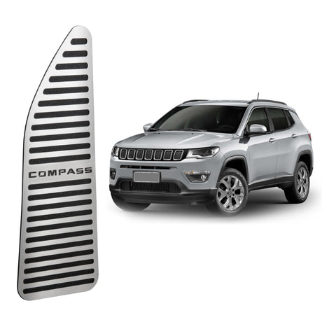 Descanso de pé Em Aço Inox Jeep Compass