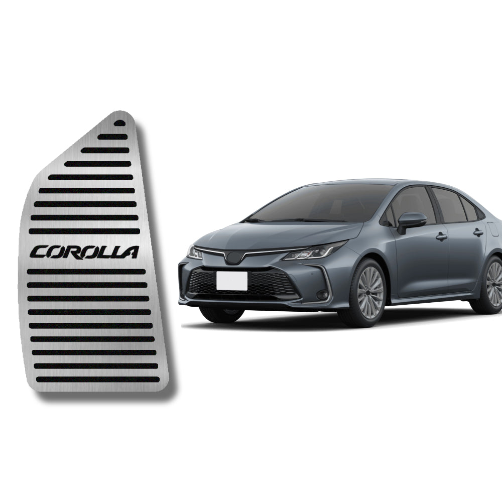 Descanso de pé Em Aço Inox Toyota Corolla 2015/...