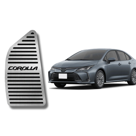 Descanso de pé Em Aço Inox Toyota Corolla 2015/...