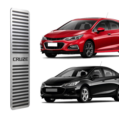 Descanso de pé em aço inox Chevrolet  Cruze
