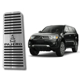 Descanso de pé em aço inox Mitsubishi Pajero Dakar