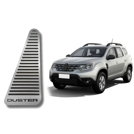 Descanso de pé em aço inox Renault Duster