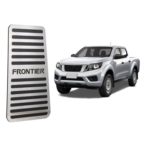Descanso de pé em aço inox Nissan Frontier 2017/...