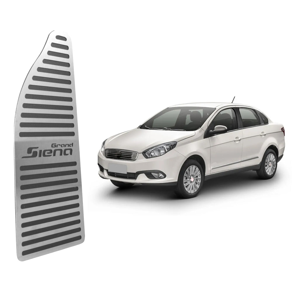 Descanso de pé em aço inox Fiat Grand Siena