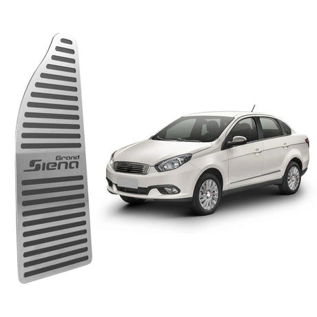 Descanso de pé em aço inox Fiat Grand Siena