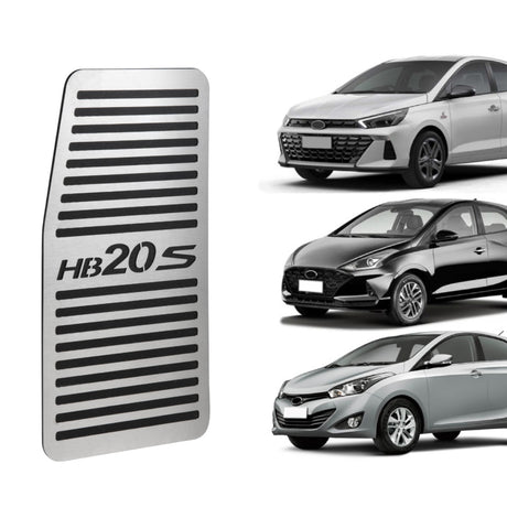 Descanso de pé Em Aço Inox Hyundai Hb20s