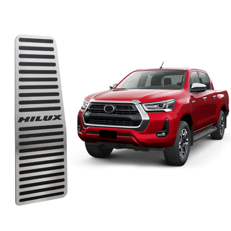 Descanso de pé em aço inox Toyota Hilux 2016/...