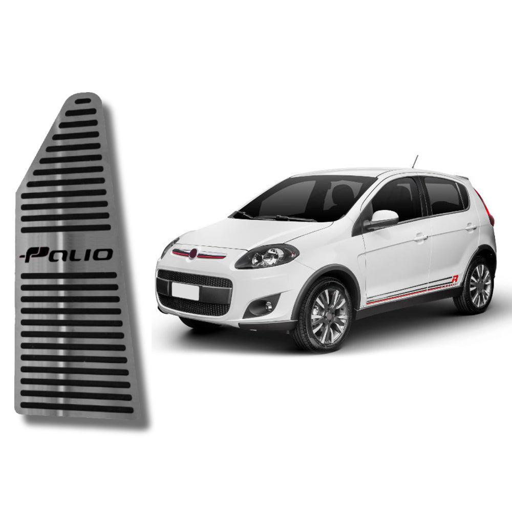 Descanso de pé em Aço Inox Fiat Palio (2013/2019)