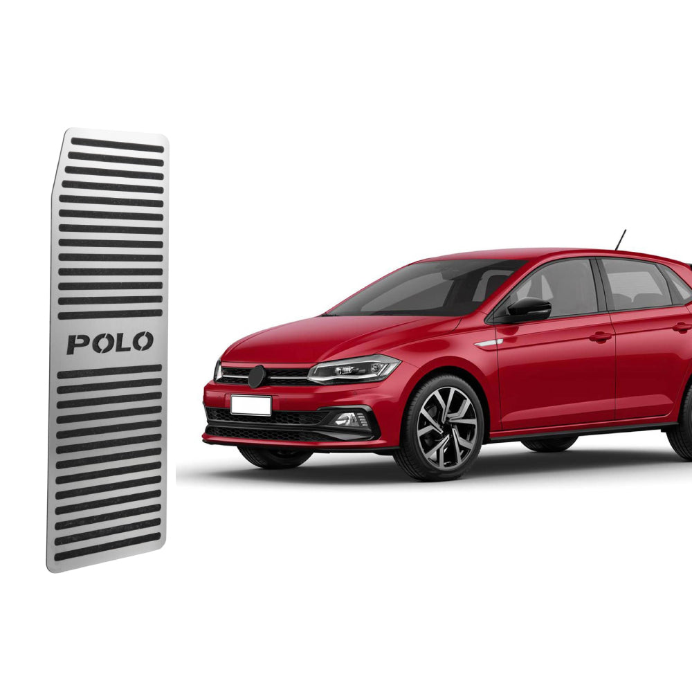 Descanso de pé em aço inox Volkswagen Polo