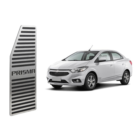 Descanso de pé em Aço Inox Chevrolet Prisma 2013/...