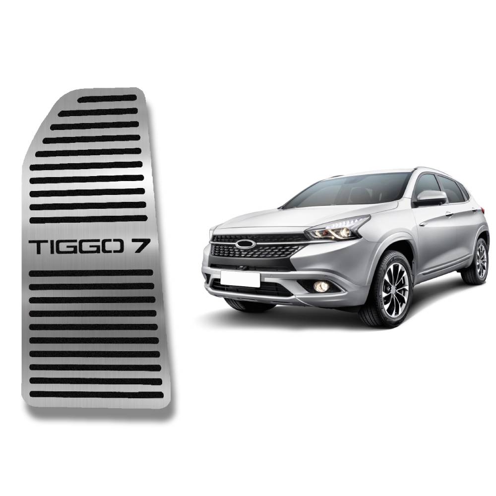 Descanso de pé em aço inox Chery Tiggo 7