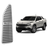 Descanso de pé em Aço Inox Fiat Toro