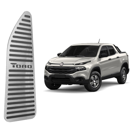 Descanso de pé em Aço Inox Fiat Toro