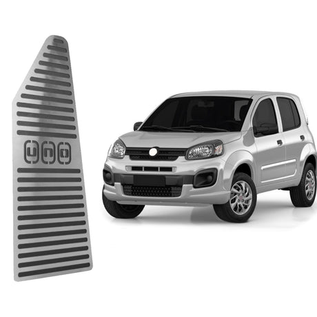 Descanso de pé em aço inox Fiat Uno 2015/...