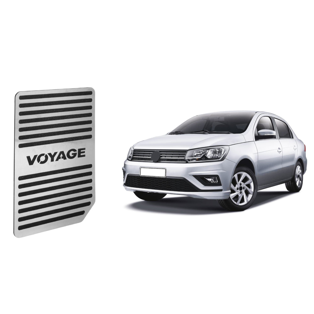 Descanso de pé em aço inox Volkswagen Voyage