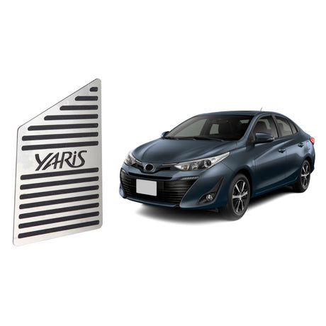 Descanso de pé Em Aço Inox Toyota Yaris