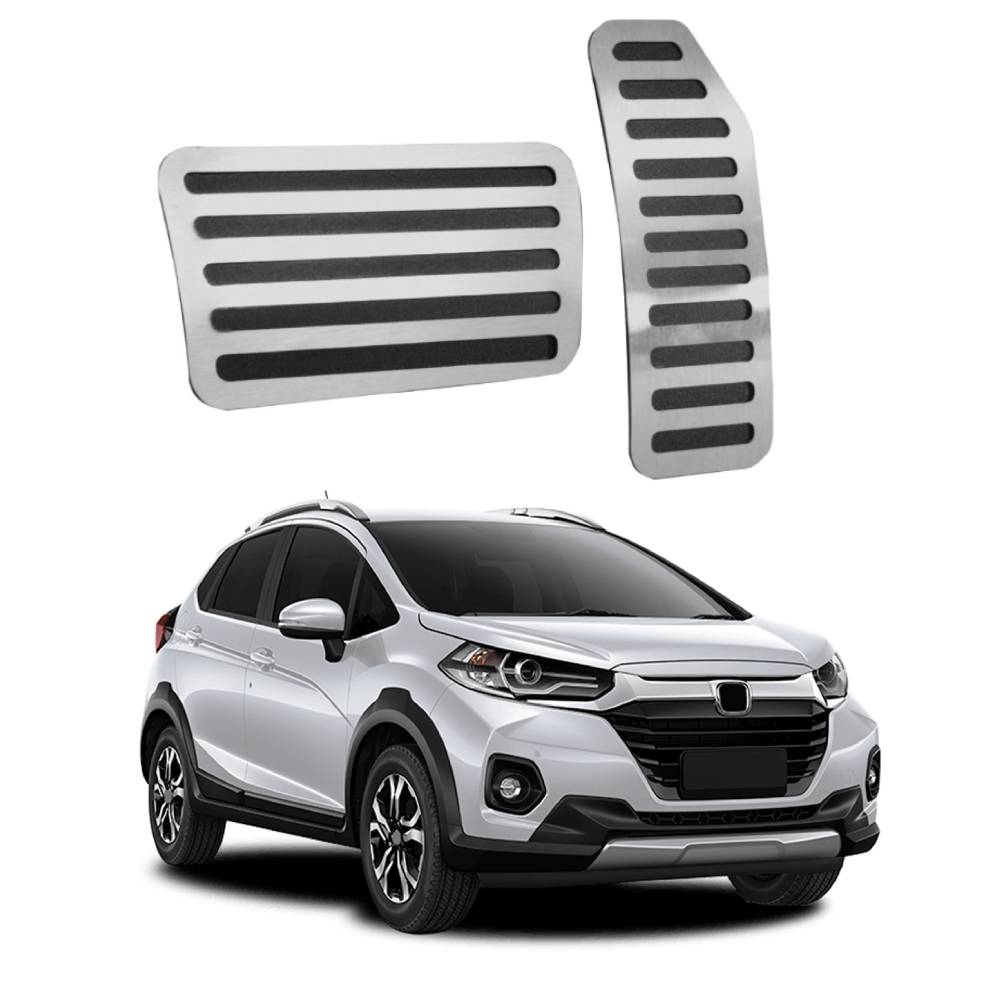 Pedaleira em Aço Inox Honda WR-V