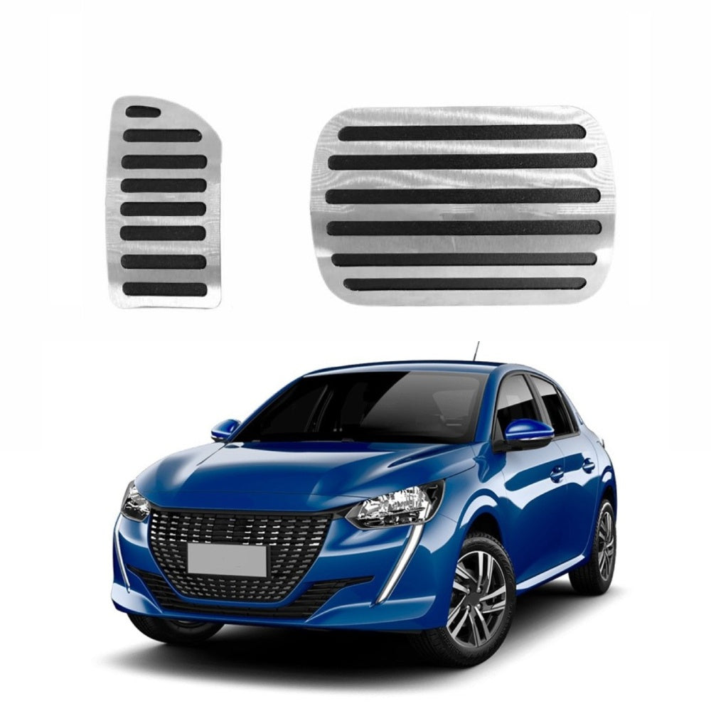 Pedaleira em Aço Inox Peugeot 208