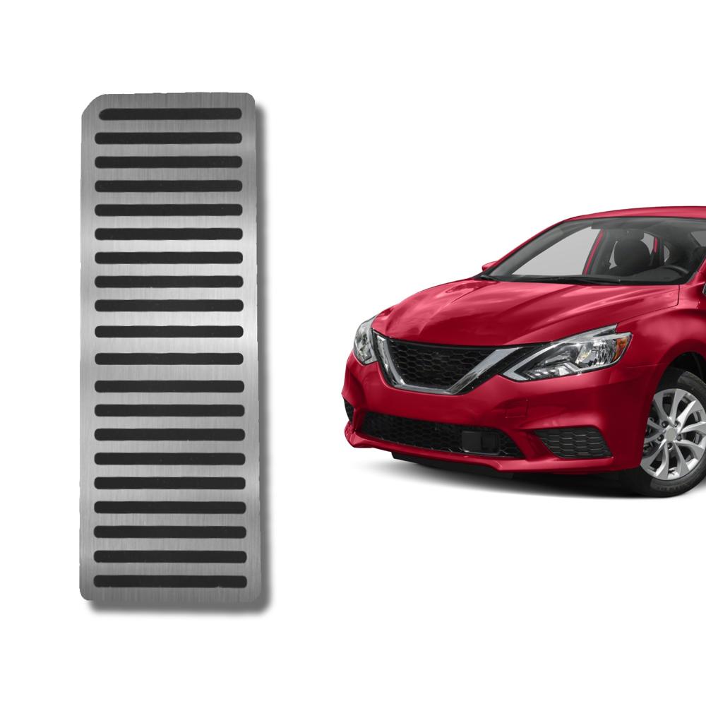 Descanso de pé em aço inox Nissan Sentra