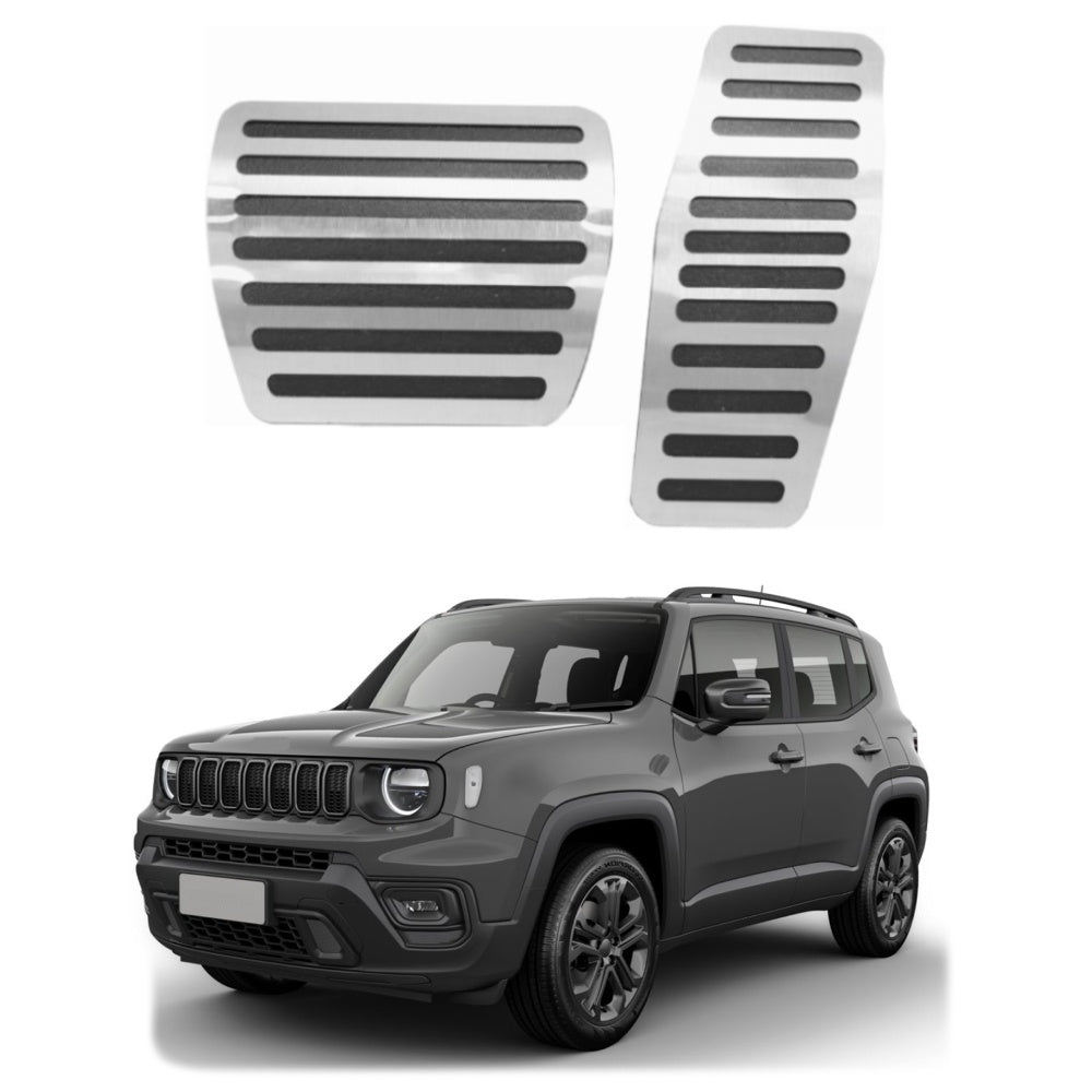 Pedaleira em Aço Inox Jeep Renegade