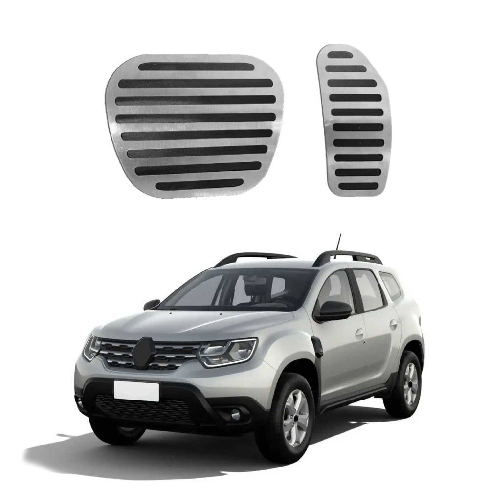 Pedaleira em Aço Inox Renault Duster