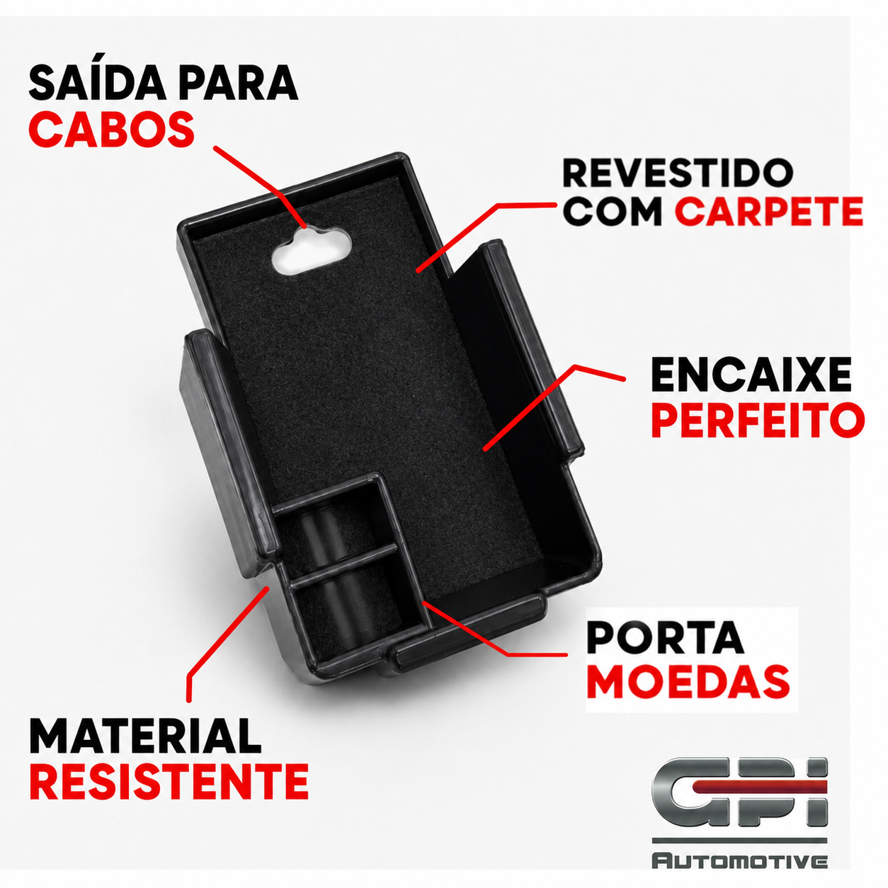 Organizador Porta Treco para Nissan Kicks