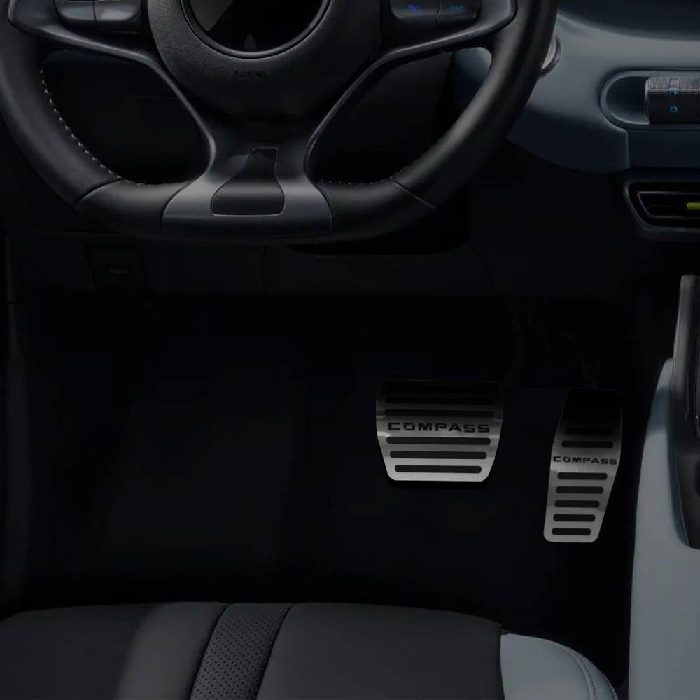 Pedaleira E Soleira At Liso Jeep Compass - 3