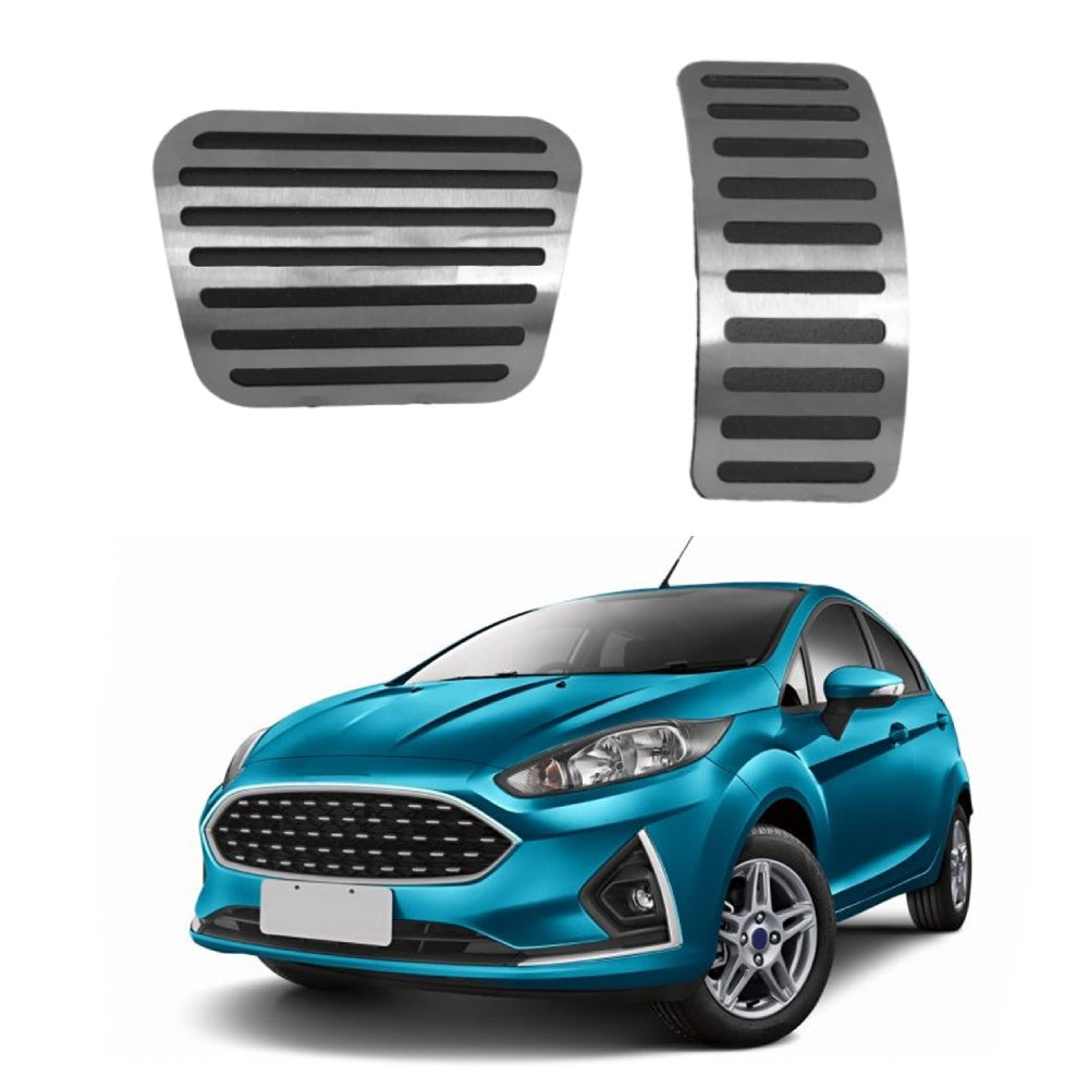 Pedaleira em Aço Inox Ford New Fiesta