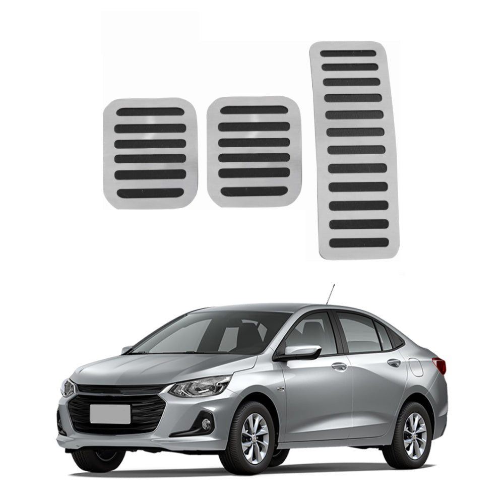 Descanso E Pedaleira Lisa Mt Chevrolet Onix Plus - 2