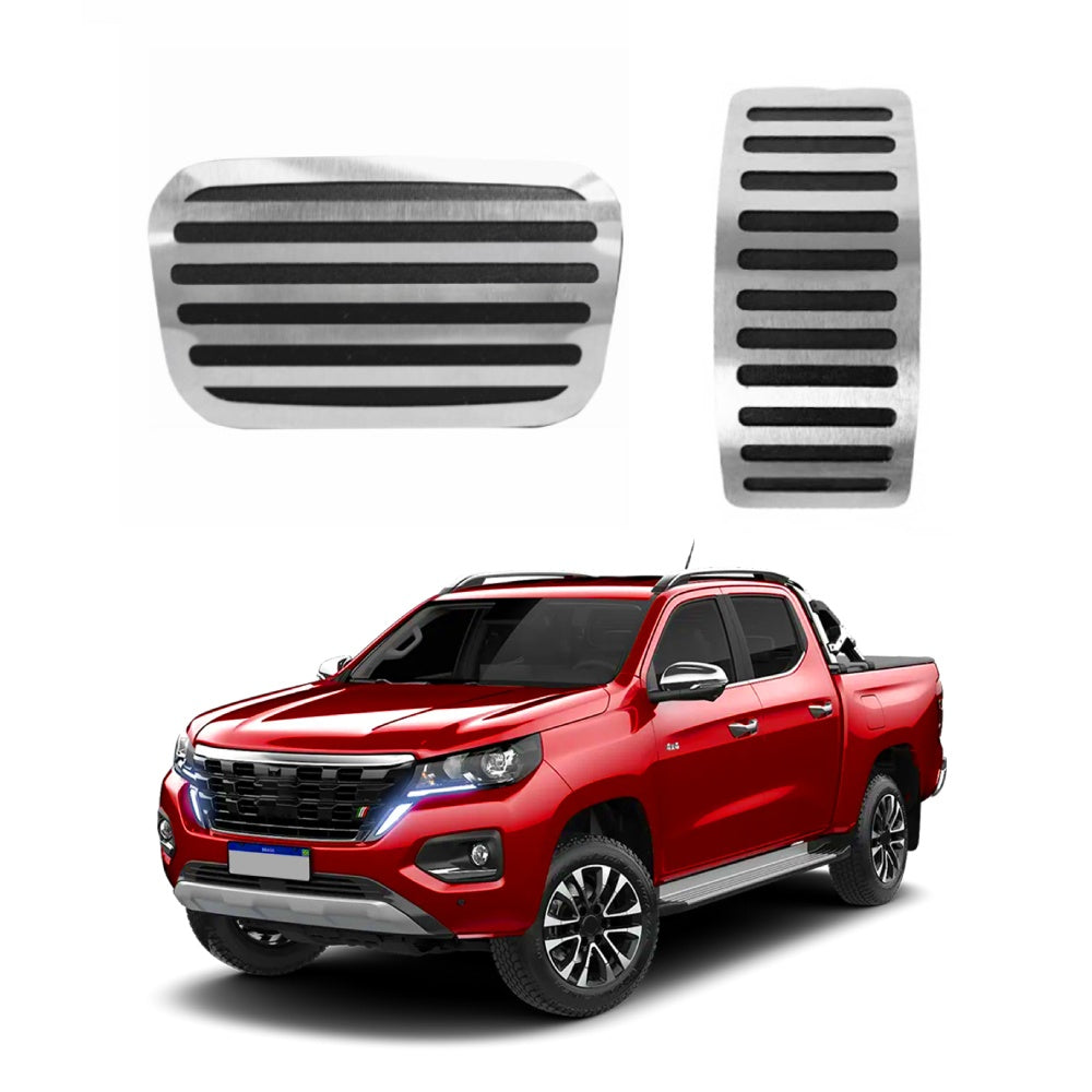 Pedaleira em Aço Inox Fiat Titano