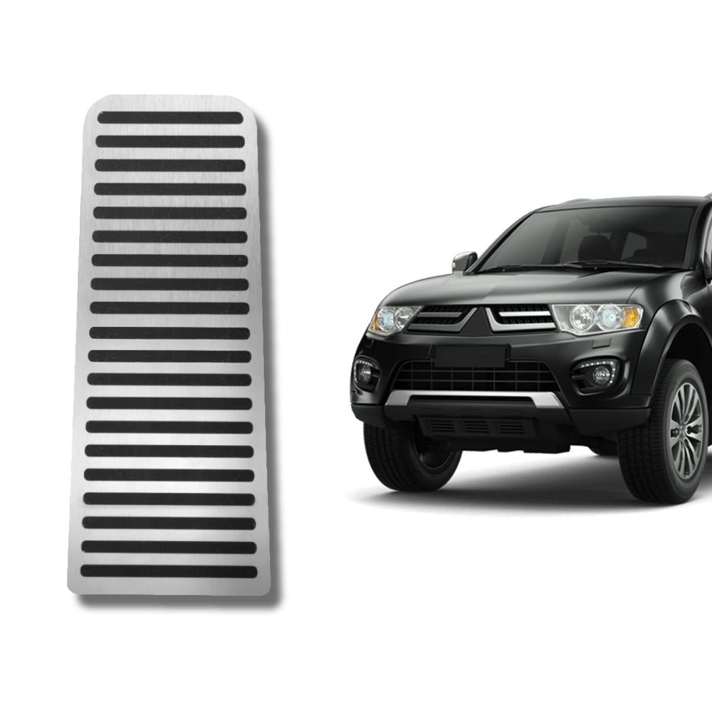 Descanso de pé em aço inox Mitsubishi Pajero Dakar