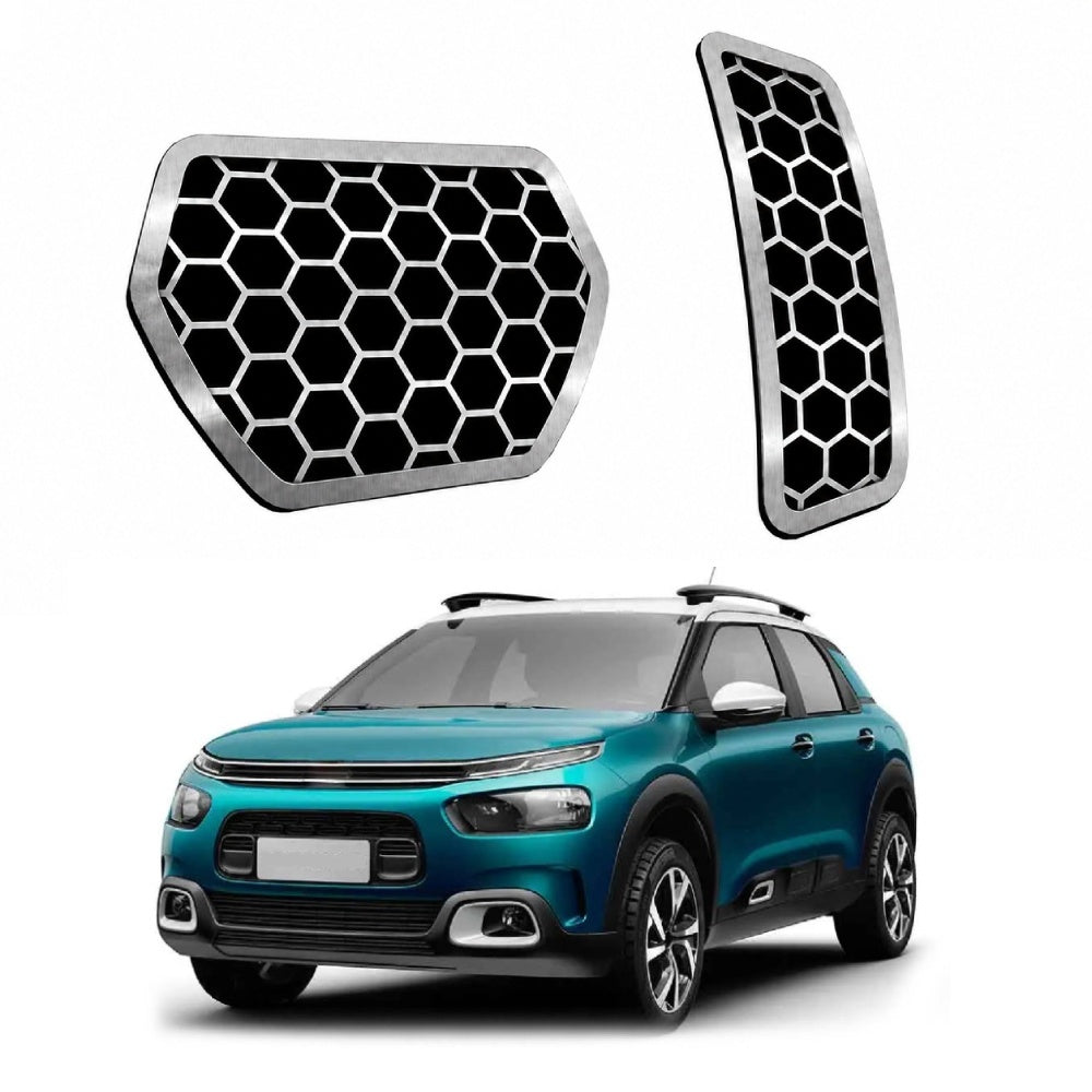 Pedaleira em aço inox Citroën C3 (13 21) C4 Lounge C4 Cactus Urban AT Todos os anos
