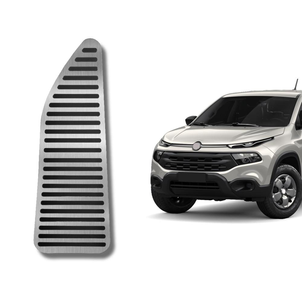 Descanso de pé em Aço Inox Fiat Toro