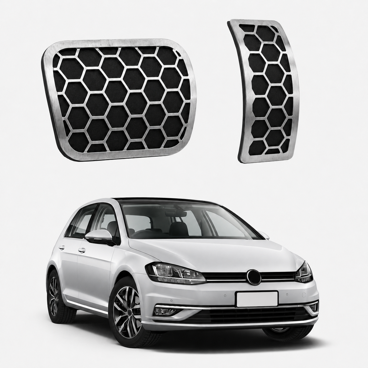 Pedaleira Volkswagen Polo / Nivus / Virtus / T-Cross / Jetta / Tiguan / Golf Urban