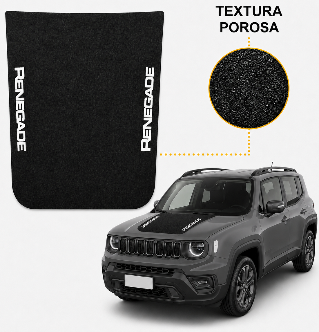 Adesivo para Capô Jeep Renegade 2015/2019