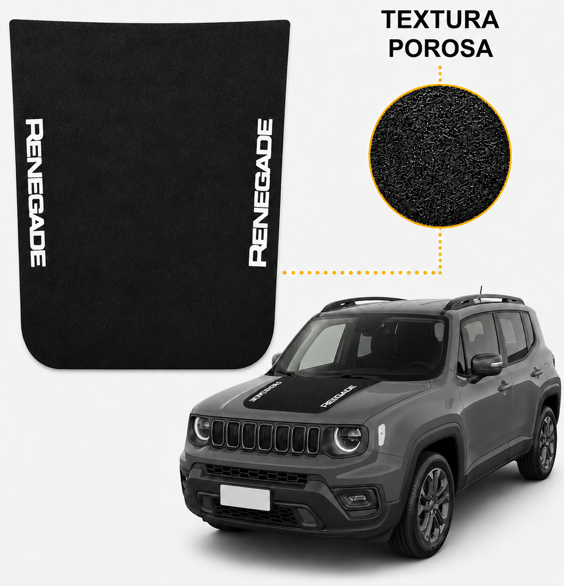 Adesivo para Capô Jeep Renegade 2015/2019