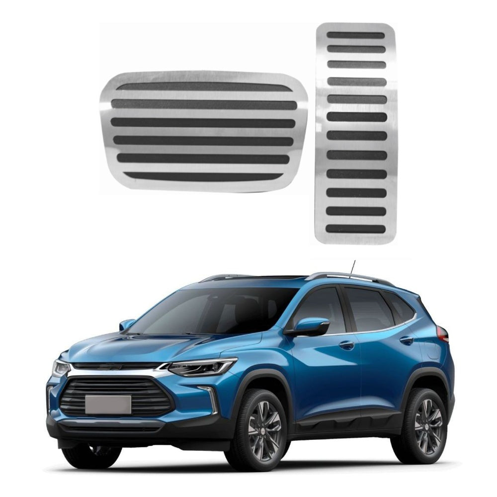 Pedaleira em Aço Inox Chevrolet Tracker