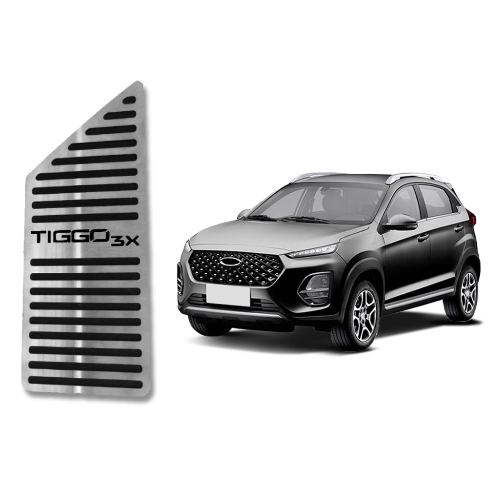 Descanso de pé em aço inox Chery  Tiggo 3x