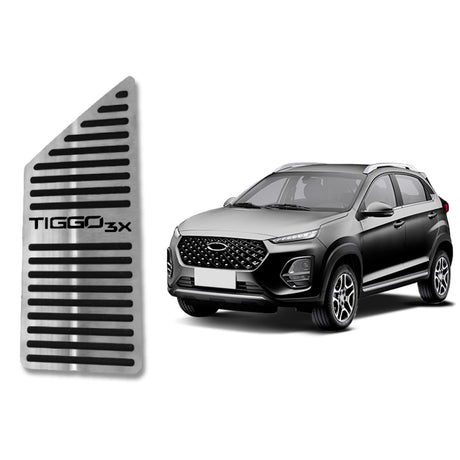 Descanso de pé em aço inox Chery  Tiggo 3x