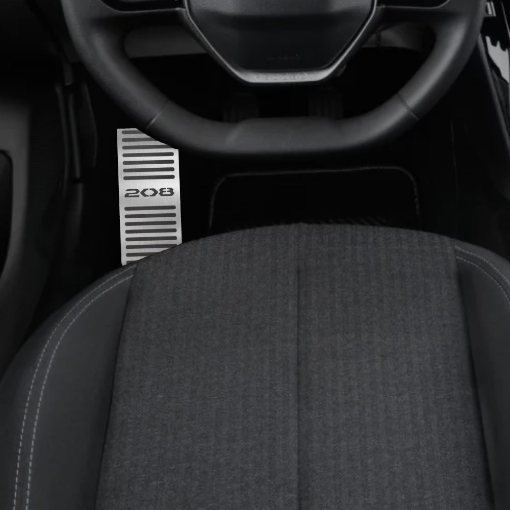Descanso de pé em aço inox Peugeot 208
