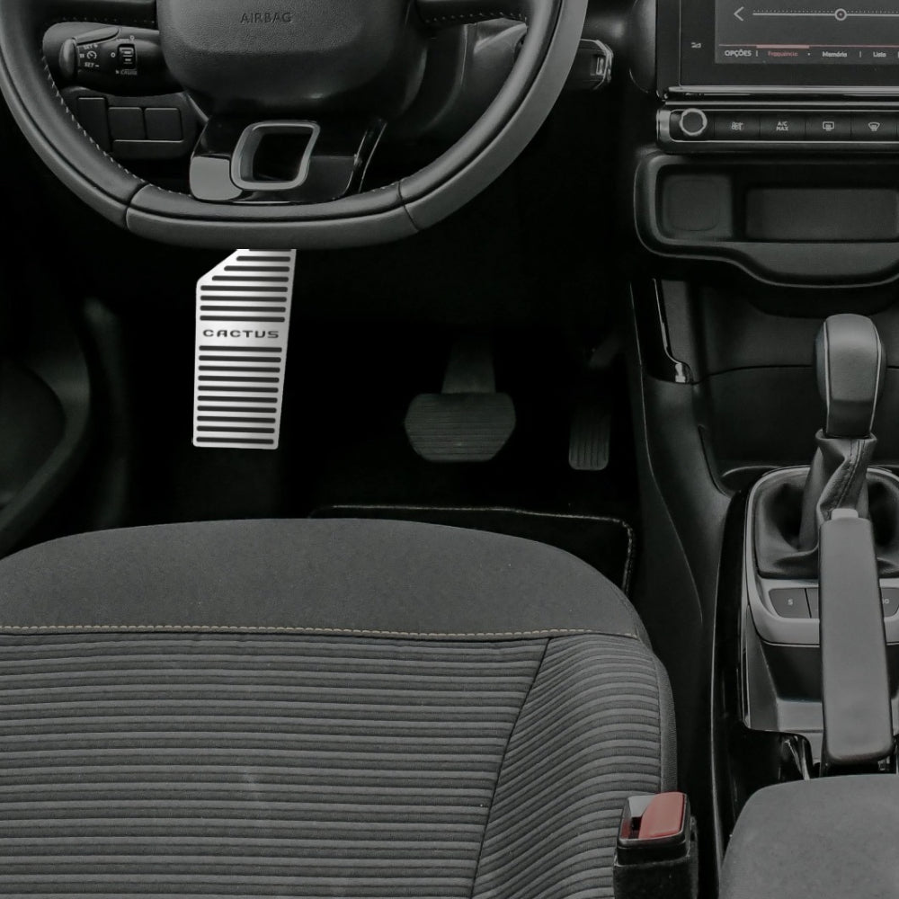 Descanso de pé em aço inox Citroën C4 Cactus