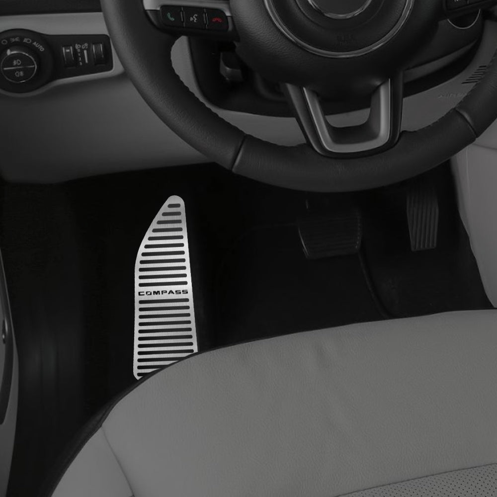 Descanso de pé Em Aço Inox Jeep Compass