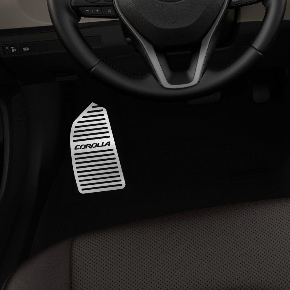Descanso de pé Em Aço Inox Toyota Corolla 2015/...