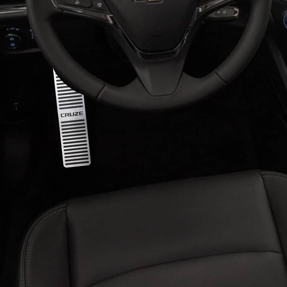 Descanso de pé em aço inox Chevrolet  Cruze