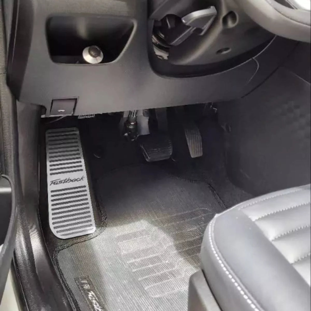 Descanso de pé em aço inox Fiat Fastback