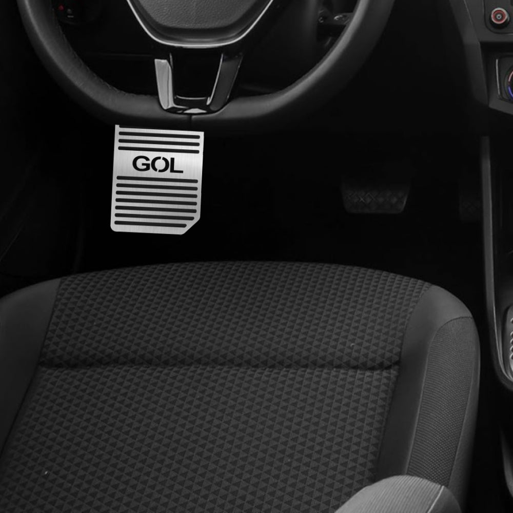 Descanso de pé em aço inox Volkswagen Gol 2008/...