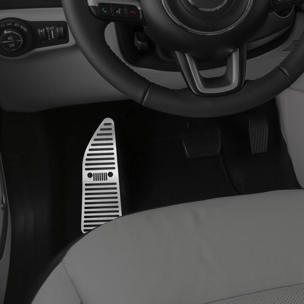Descanso de pé Em Aço Inox Jeep Renegade / Compass / Commander